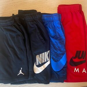 Nike Kids' Shorts Set - Black, Blue, Red